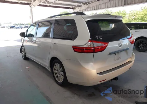 2015 Toyota Sienna Limited Premium 7 Passenger из США, поврежденный, VIN 5TDDK3DC5FS095906